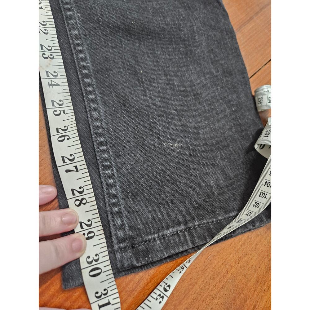 Levi's 514 Straight Fit Black Jeans Men's 34x32 Faded Black Denim - Picture 3 of 9